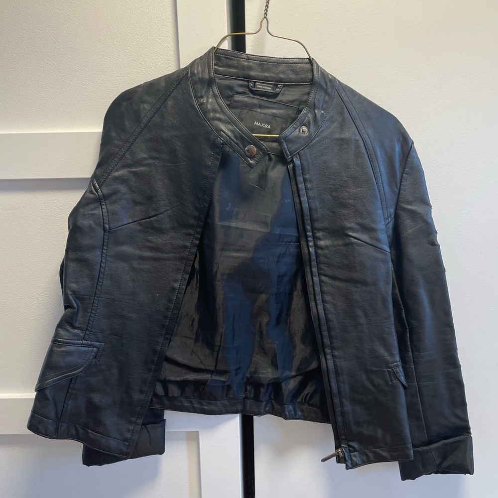 Majorca leather jacket